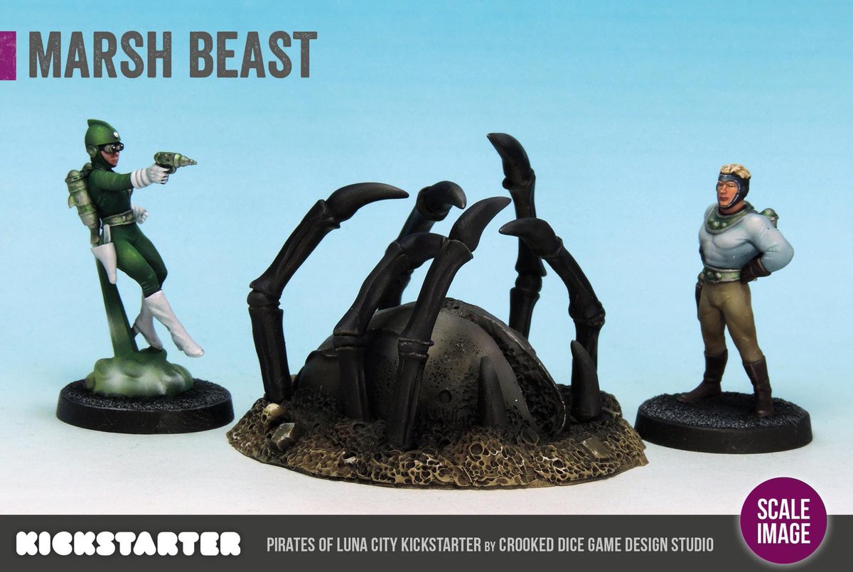 DiceCrooked's tweet photo. LUNA CITY PAINTED SAMPLES+++
Here's some more painted examples and useful scale images - courtesy of our marvellous painting and photography team!
https://t.co/b6dJ47LEiT
#crookeddice #tabletop #lunacity #scifiminiatures #stargrave #kickstarter #pulp #pulpscifi #7tvpulp https://t.co/cLHQZmxmTU
