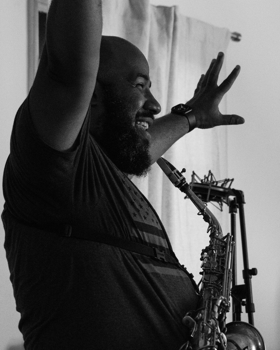 crmcbridemusic's tweet photo. Caption This! 

Looking forward to rocking Sam First in LA tomorrow! Share/Retweet for any music lovers out West 📸 by @shaunice_photos 

#thewholeproof #saxophone #piano #keys #bass #drums #vocals #samfirst #lajazz #goodmusic #livemusic #captionthis #music #entertainment https://t.co/Ux0HCaFAJP