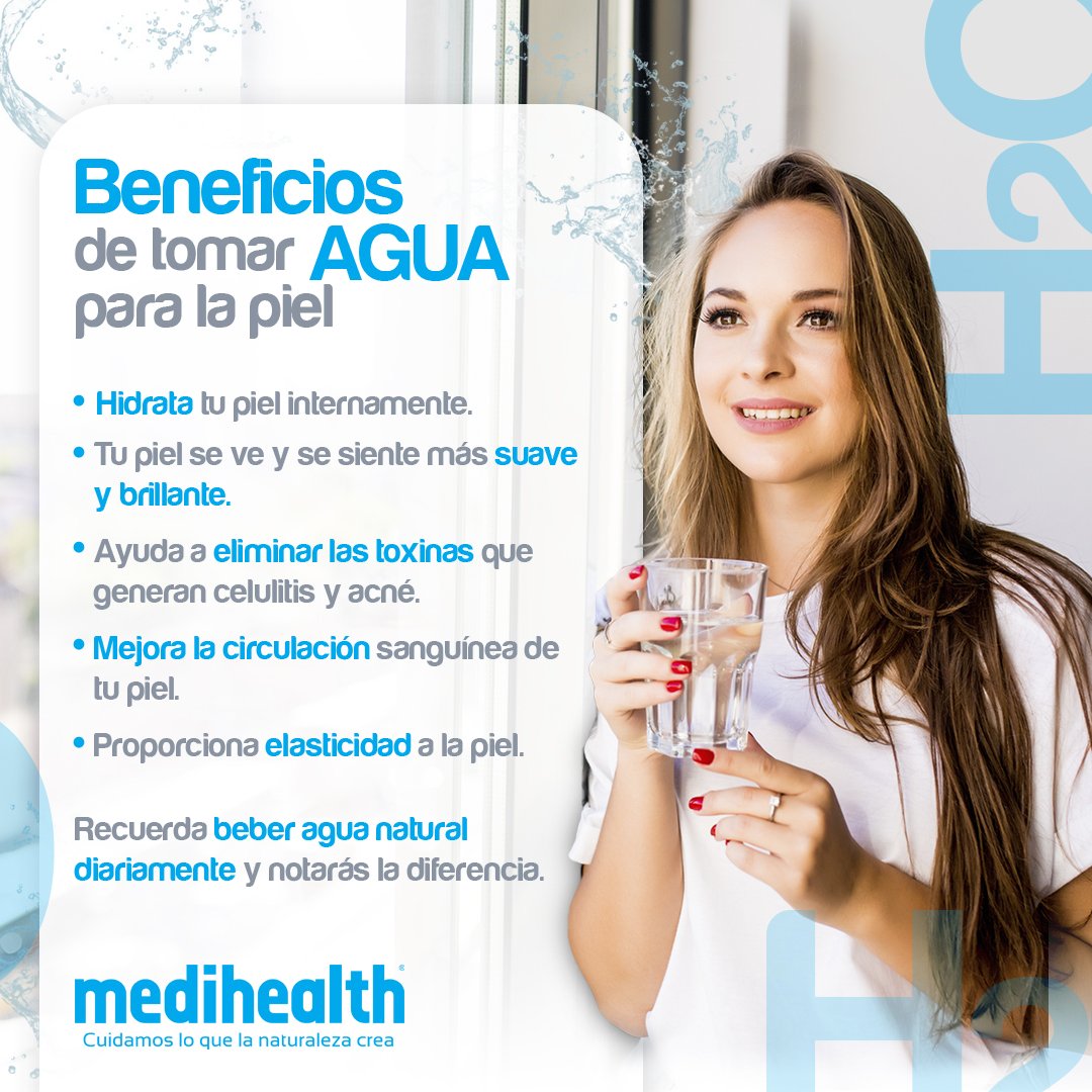 El agua es esencial para mantener la humedad óptima de la piel y proporcionar los nutrientes esenciales a las células. No dudes en incluir este maravilloso hábito en tu rutina diaria y empezarás a notar cambios en tu piel.

¡Una piel más sana y más natural!

#diamundialdelagua