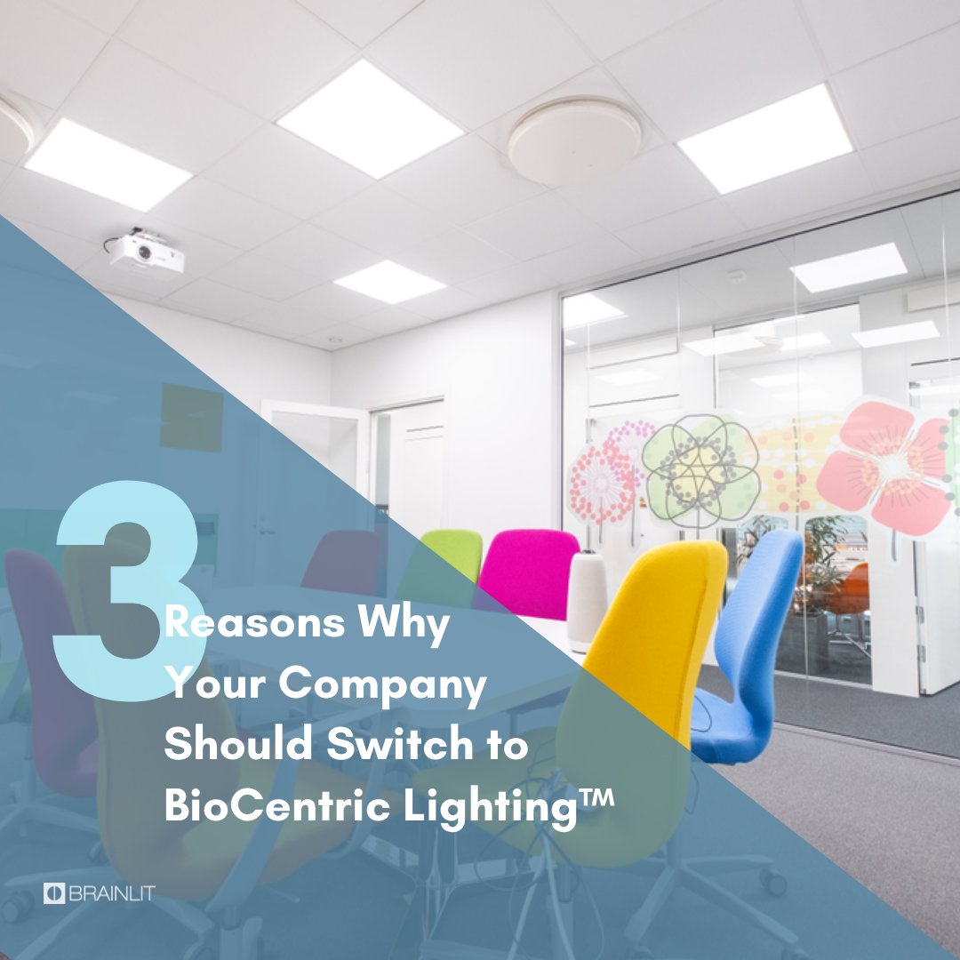 Are you a CEO, office manager, HR specialist or team leader looking to boost your team’s performance? Or are you a property manager looking to increase the value of your real estate? Take a look at 3 key reasons why you should consider switching to BrainLit BioCentric Lighting™. https://t.co/Ofewv0FPDT