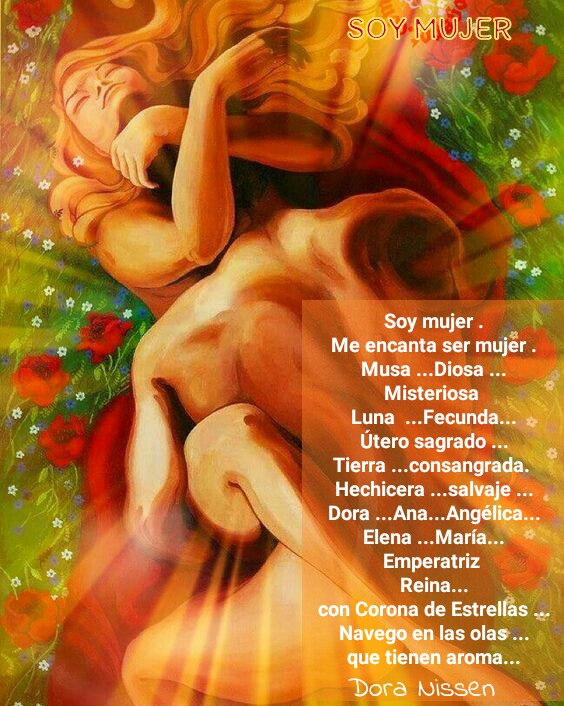 estraton's tweet photo. Soy mujer. Me encanta ser mujer. Musa, diosa, misteriosa. Luna, fecunda, útero sagrado. Tierra consagrada, hechicera salvaje. Dora. @DoraNissen  #mujer #hechicera #fecunda https://t.co/tY3uVVFes1