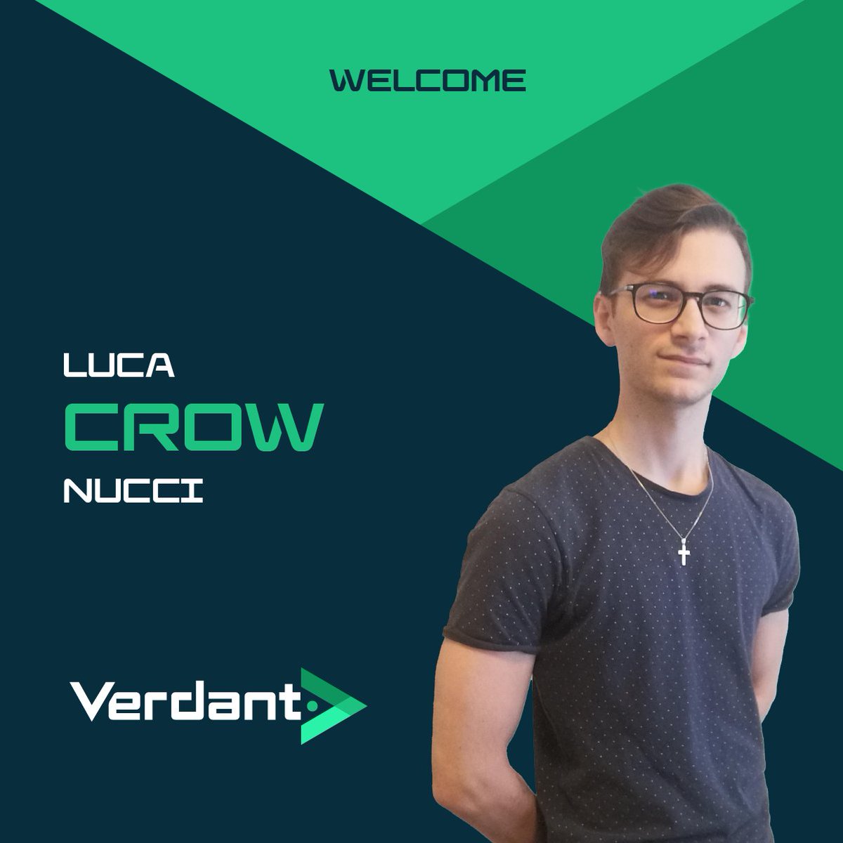 VerdantEC's tweet photo. Please welcome @Crow_lol2, the latest addition to our @NLClol Division 2 roster! 

Our new Support joins us from a playoff run with @HiveAthensEC in the GLL.

#ThriveByNature https://t.co/VcjYN9moFj