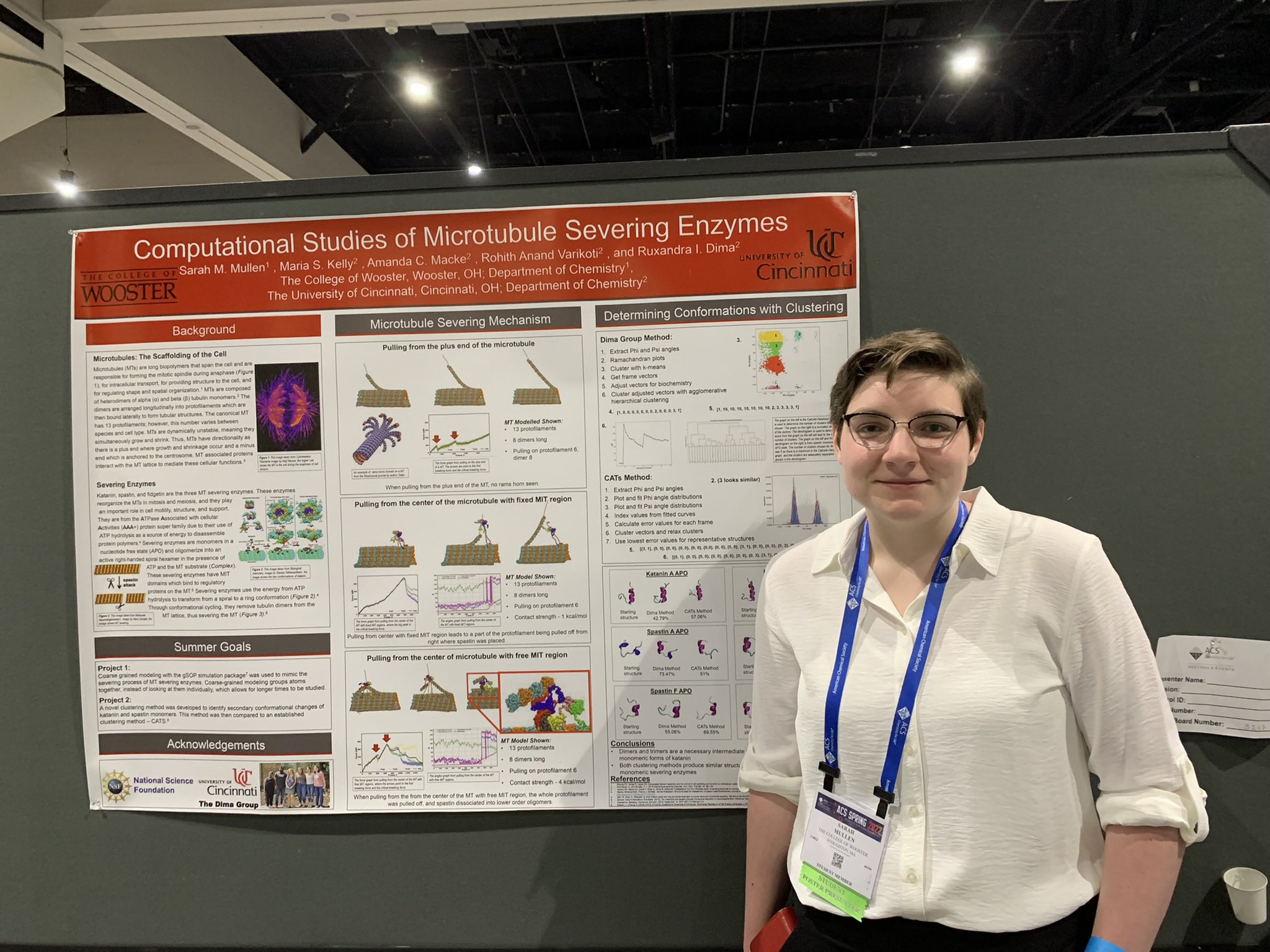 on Twitter: "Perfect presentation Sarah at the ACS meeting San Diego. We enjoyed having you in the REU program. Keep the good work! https://t.co/jdCExJN26d" / Twitter