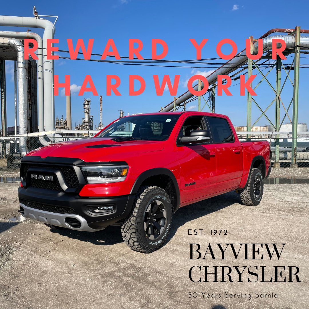 BayviewChrysler's tweet photo. Whether at work or play it's Ram all day. https://t.co/AqrmMRjZ2u