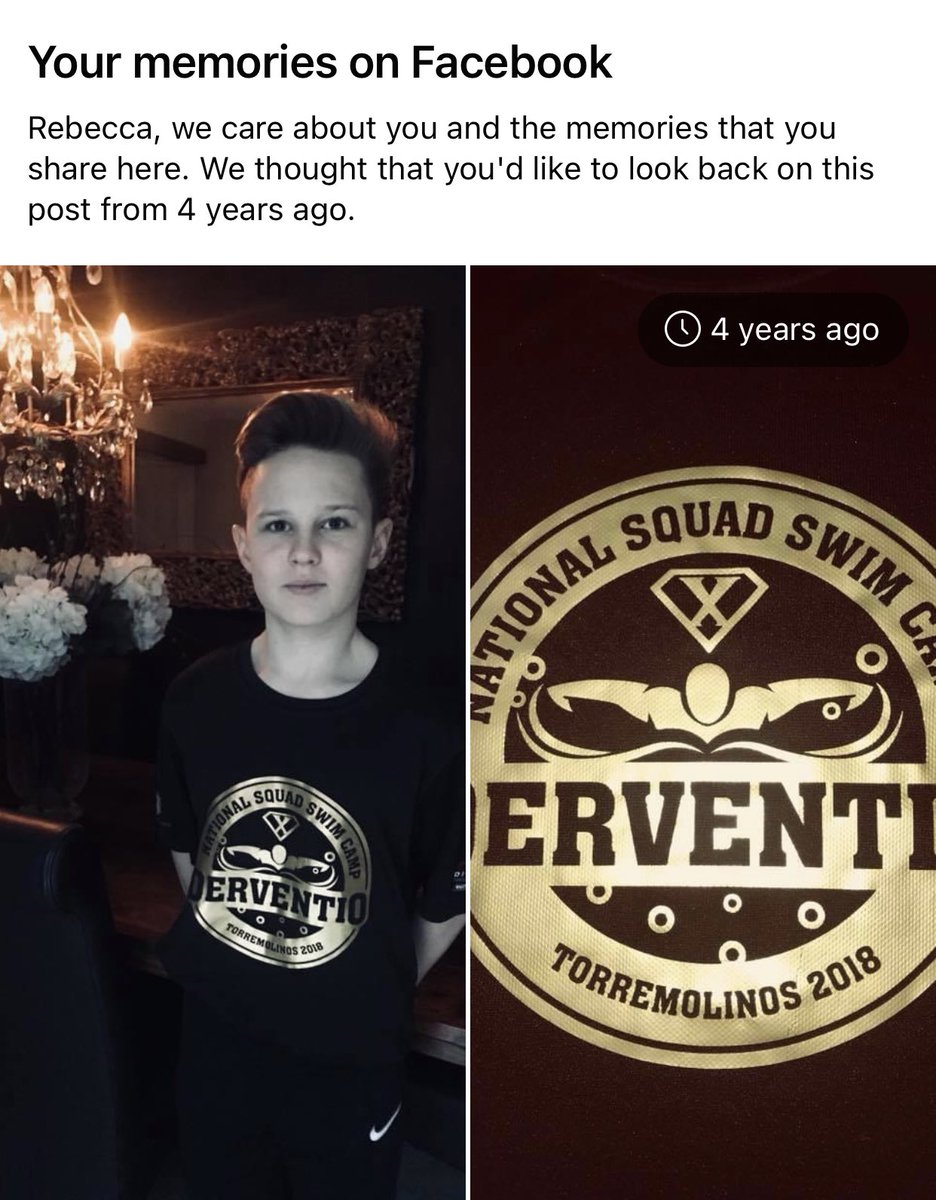 Awww Malaga 2018 🖤💛…last time he went on a swim camp ⁦@DerventioeXcel⁩