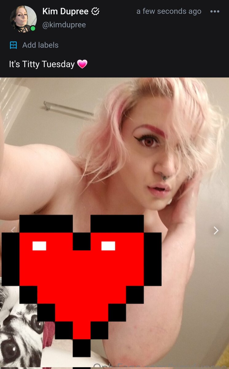 LegitKimDupree's tweet photo. New post on my #OnlyFans https://t.co/SMuF3ZCnog #tittytuesday #animegirl #ContentCreator https://t.co/cXhtp0ETMO