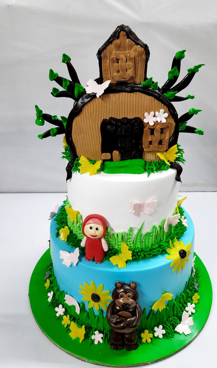 MakeMakerCakes1's tweet photo. #makemakercakes #mashaandbearcake #mashaandthebear #caketutorial #cakesofinstagram #cakedesign #cakedecorating #cakes #cakelover #cakemasters #bakingcake https://t.co/tso26XunUj