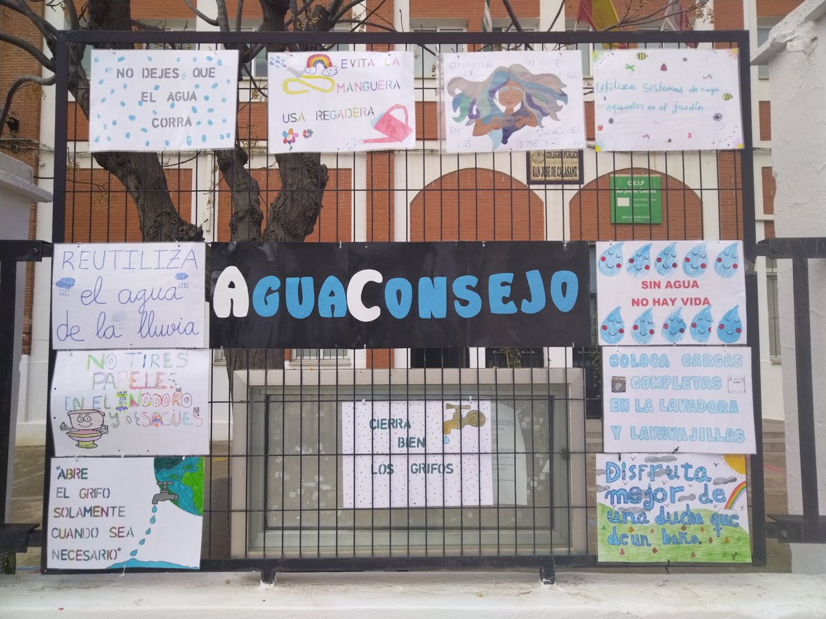 san_calasanz's tweet photo. Celebramos el día Mundial del AGUA💦💦💦 https://t.co/Tc5NaFZJmj