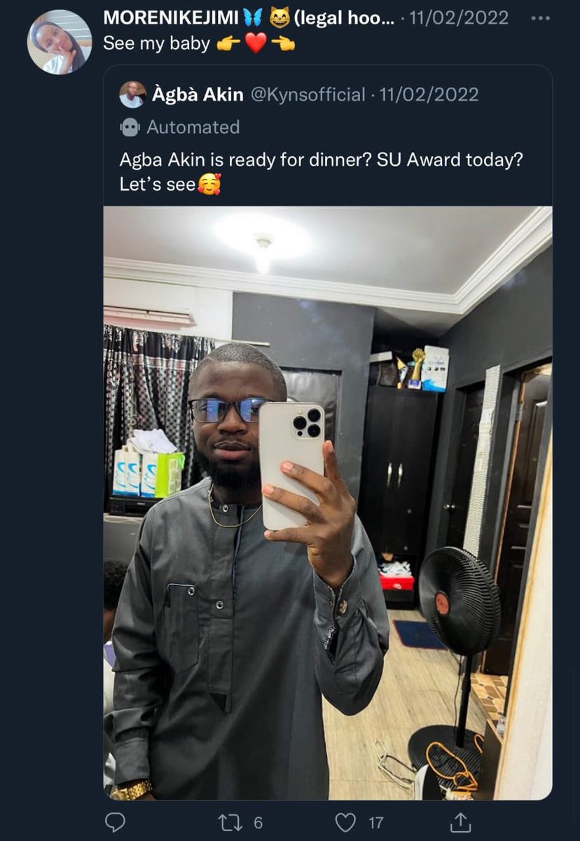 justsmith_TLE's tweet photo. na the same girl be this?? 😂 Agba Akin fuck up olohun https://t.co/ROxoJ20w3g