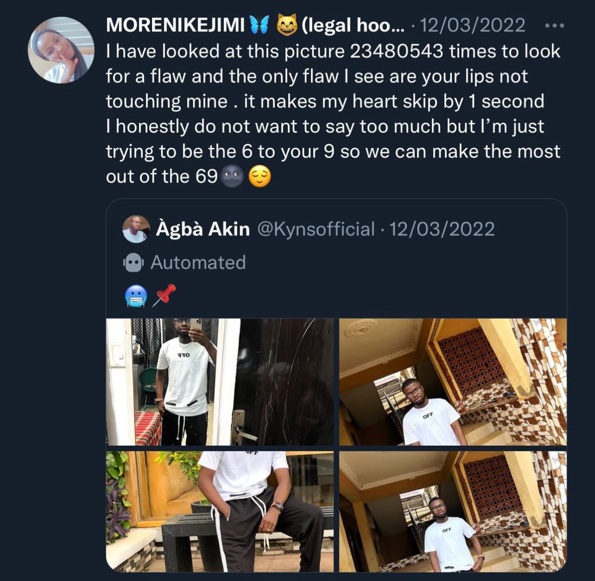 justsmith_TLE's tweet photo. na the same girl be this?? 😂 Agba Akin fuck up olohun https://t.co/ROxoJ20w3g