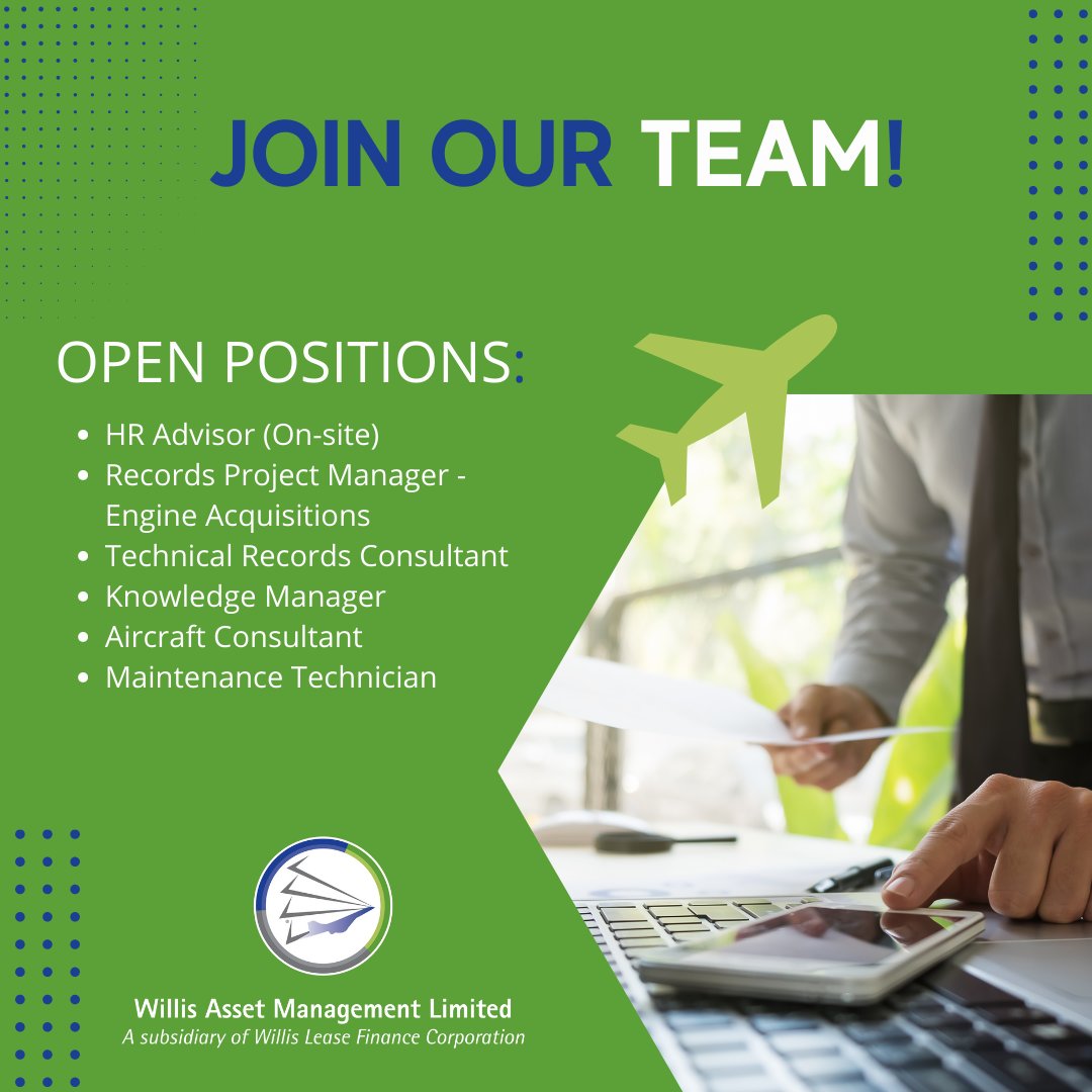 WillisAsset's tweet photo. We’re currently recruiting for an HR Advisor to join our Human Resources department on-site in Bridgend, Wales. Also, be sure to check out our recruitment page at https://t.co/evFH4BfEW4 to view our full list of current openings including job description details and how to apply. https://t.co/hpC3aKI3q9