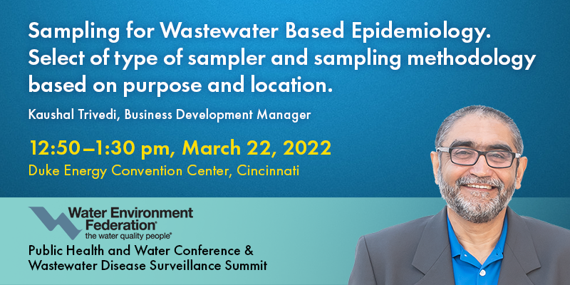 TeledyneIsco's tweet photo. Our own Kaushal Trivedi, Business Development Manager - Water Platform, will be speaking today at the @WEForg summit for Public Health and Water Conference from 12:50-1:30 PM. Don't miss out!
#WEForg #wefpublichealth #wastewater https://t.co/NDY0vp8HEn