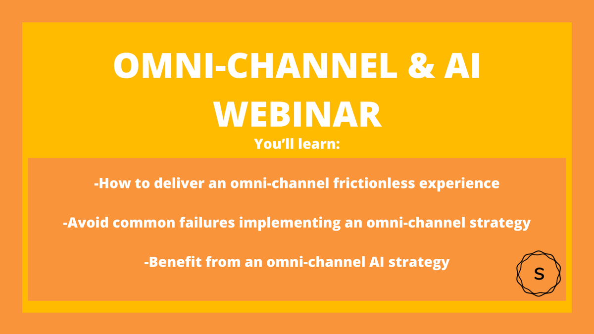 WATCH NOW! Head over to our website and check out our webinar on Omni-channel and AI 🎥 you don't want to miss out! #webinar #AI #omni-channel 

Watch Now!👇
ow.ly/nm4350IoRHA