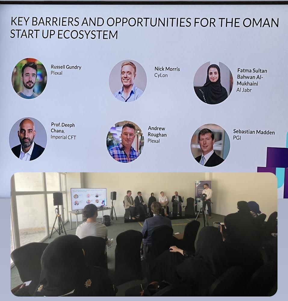 utas_sll's tweet photo. Pitch of our SecZone Team in the Innovate Oman Cyber Accelerator Program in the presence of public and private sectors. Training workshops &amp; panel discussions were also conducted by experts from UK,Oman &amp; other companies.

#utas_salalah
#plexal
#cylon
#plexal
#imperialcft
#pgi https://t.co/dhxAnMBD5v