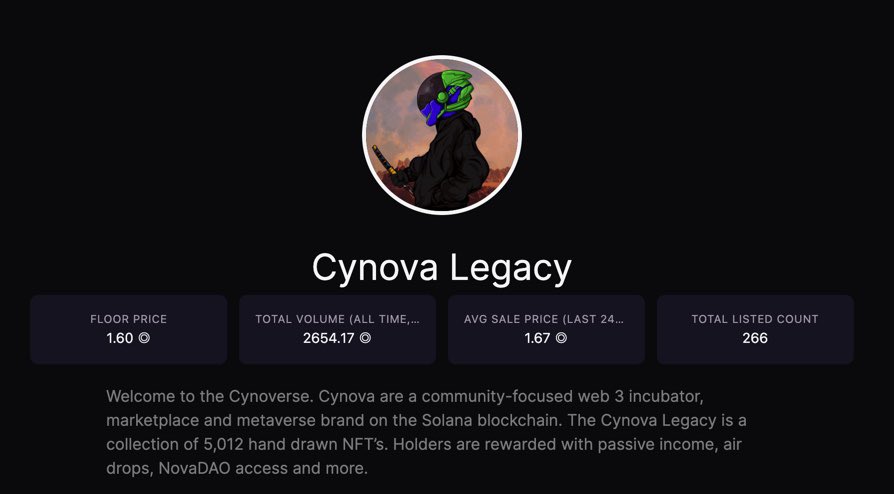 cynova__'s tweet photo. Final reminder to board the spaceship before we set off to the moon 🚀

5.3% listed - 266/5,012

#nft #nfts #nftcommunity #solana https://t.co/cfkRQbJS9Y