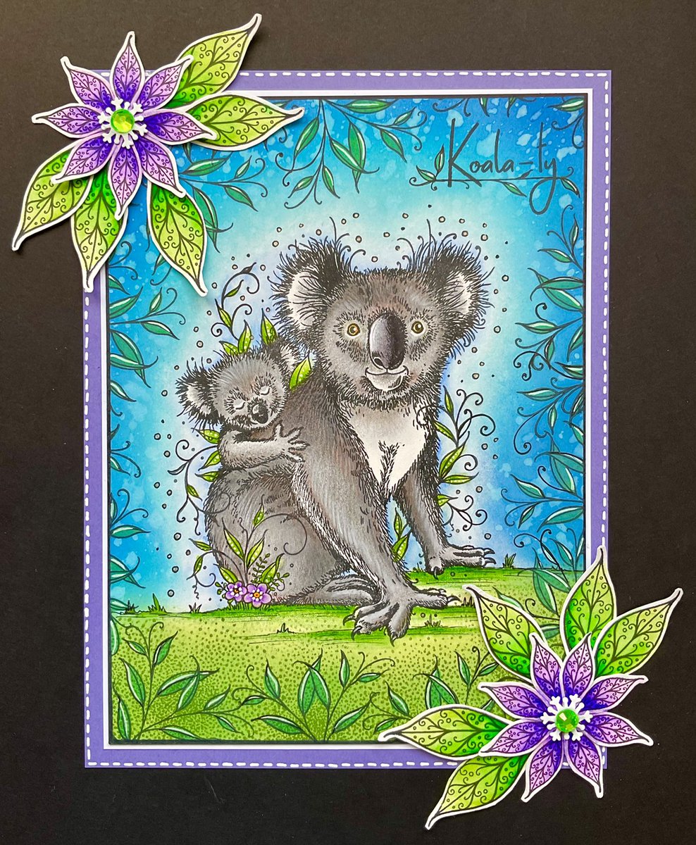 SueDix1's tweet photo. A couple of creations using Pink Ink stamps. #Stamping #Craft #Crafting https://t.co/VRk5lXQvMX