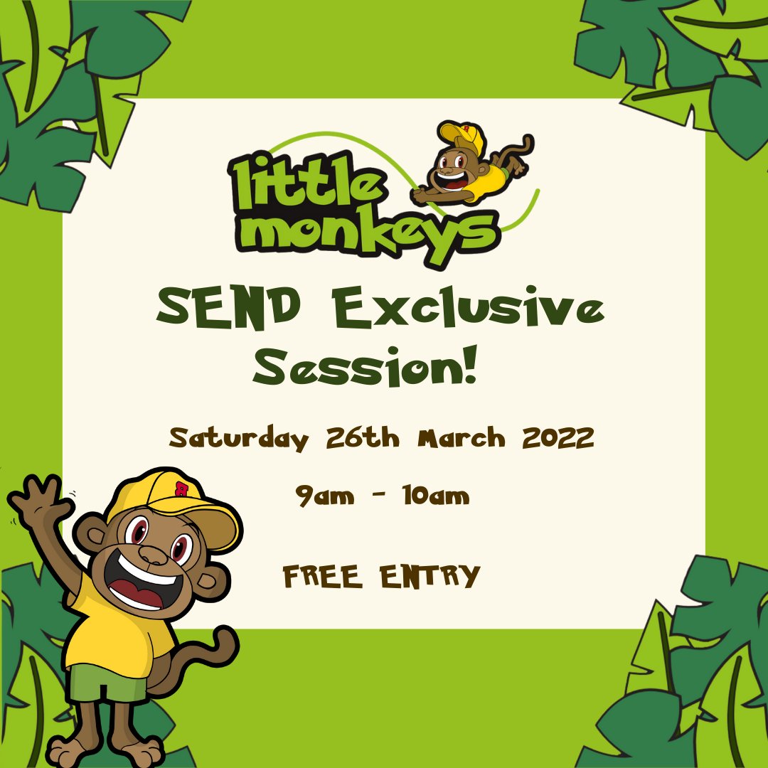 FREE Exclusive SEND session this Saturday 9-10am! 
<a href="/NorthcottSchool/">Northcott School and Sixth Form College</a> <a href="/Ganton_Hull/">Ganton School Hull</a> <a href="/KIDSHull/">Kids Yorkshire</a> @freddies_uk <a href="/Downright21/">Downright Special</a> @hullsendiass  <a href="/lifeforakid/">Life For A Kid</a> @parentsunited17 <a href="/artispectrum/">Artistic Spectrum</a> <a href="/tigerstrust/">Tigers Trust</a>