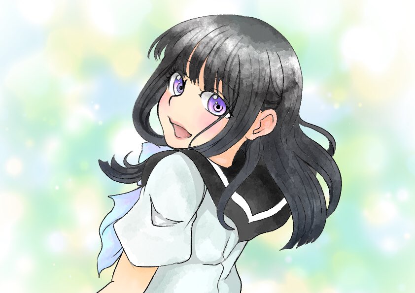 manane_manatsu's tweet photo. 今日暇だから、明日ちゃんを描いてみた！
#イラスト　
#イラスト好きな人と繋がりたい 
#漫画好きな人と繋がりたい 
#漫画家志望 
#漫画家志望さんと繋がりたい 
#插圖  #插画 #插畫 #插画师 
#明日ちゃんのセーラー服 https://t.co/hnnoepZy1v