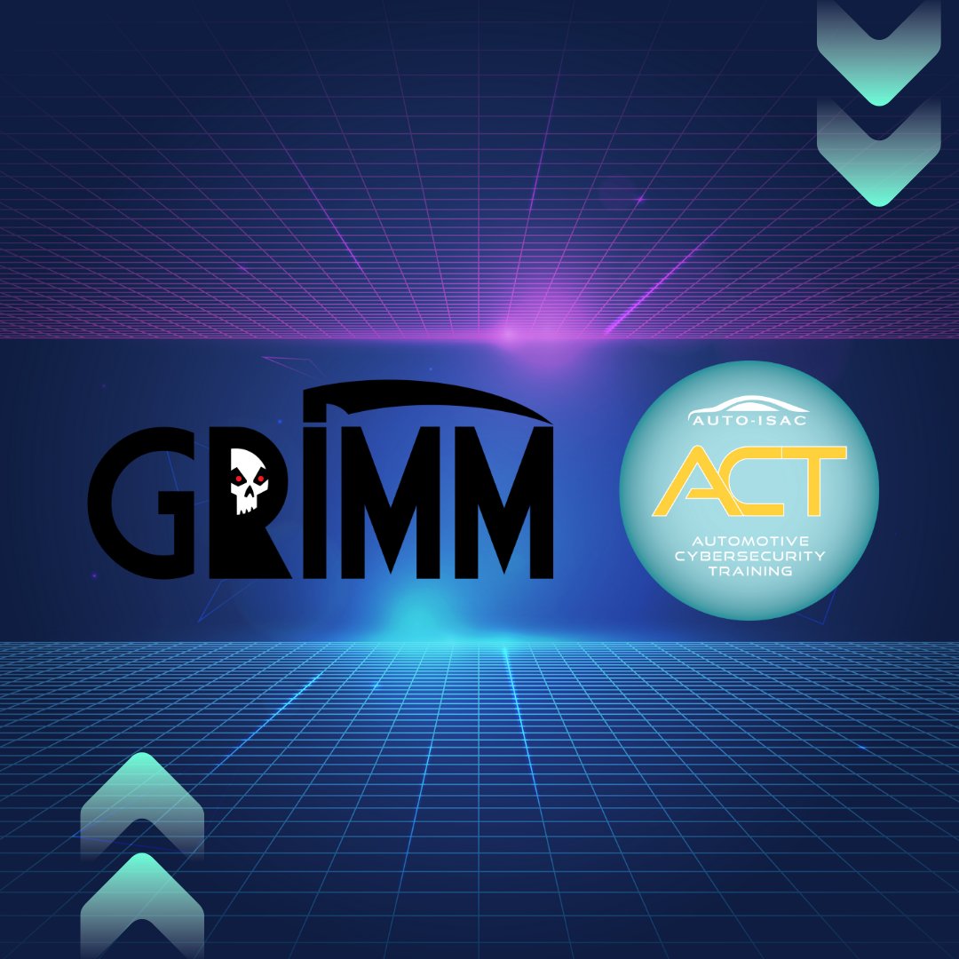 grimmcyber's tweet photo. .@AutoISAC partners with @grimmcyber for first of its kind Automotive Cybersecurity Training Program

Represents an industry-led effort to establish the foundation of #automotive #cybersecurity education for the global workforce. #safety

Learn More: https://t.co/fztwxQ0M8K https://t.co/PY9K0jKOwL