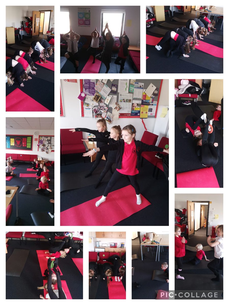LanarkPrimary's tweet photo. P2/P3 Yoga Club #SpringBackIntoClubs https://t.co/aWWLMb52d4