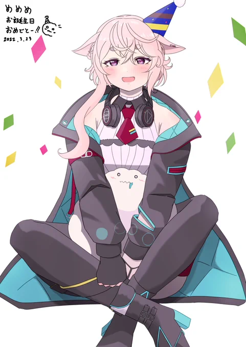 めめめ!お誕生日おめでとう!!!🐏🎂✨

#めめアート 