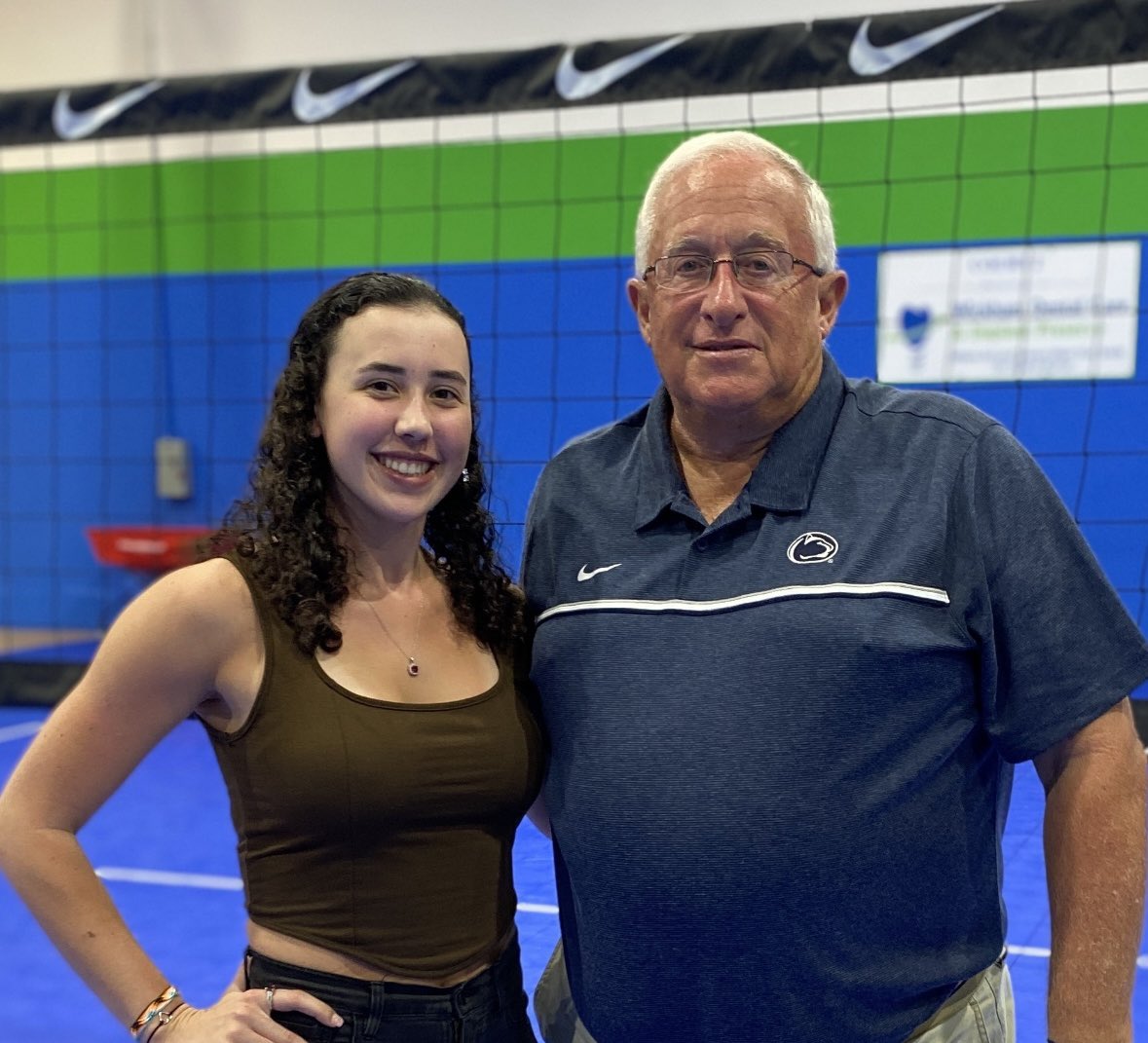 Great opportunity to meet and train with a volleyball legend Coach Russ Rose 🏐💪