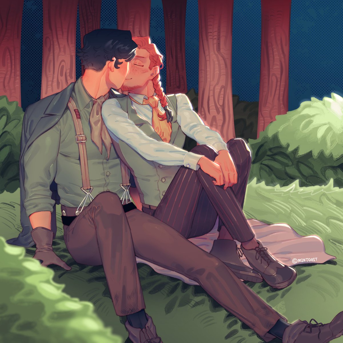 [premanor🧲🦎] finally able to finish it after keeping this wip for months aaa