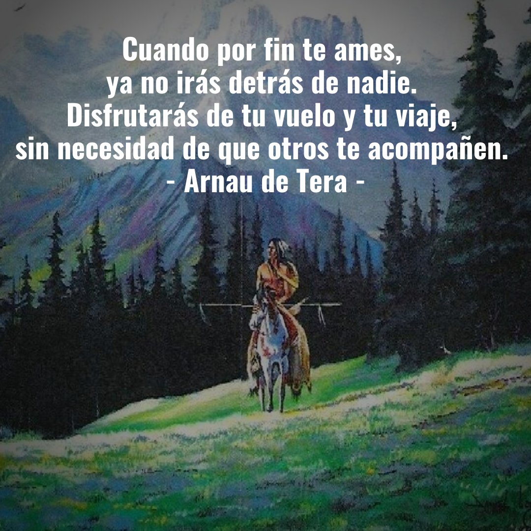 ArnauTera's tweet photo. " Cuando por fin te ames..." https://t.co/44olXYocOP
