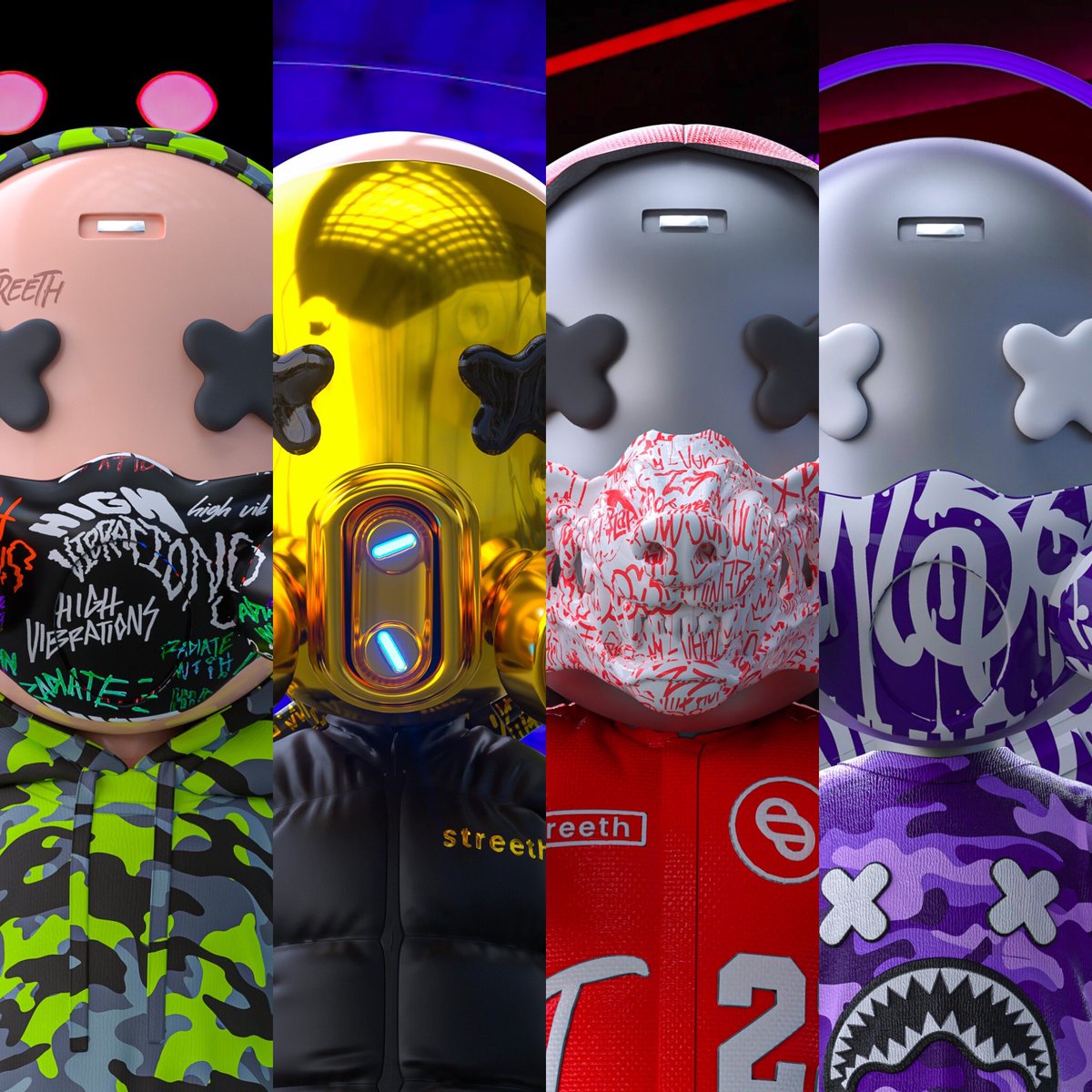 🎁 #NFTGiveaway 🎁

We've partnered with <a href="/streethers/">Streethers Genesis Collective</a>

400$ (4x $100) #ETH or #Solana 
1x FREE STREETHERS #NFT

To Enter:
1⃣Follow <a href="/streethers/">Streethers Genesis Collective</a> &amp; @MetaRarity
2⃣RT, LIKE
3⃣Tag 3 friends

Minting March 24th Discord.gg/streeth

24H⏰
#NFTcommunity #NFTdrop #NOTIGANG #Ethereum