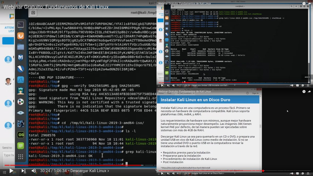 Alonso_ReYDeS's tweet photo. El Webinar Gratuito: "Fundamentos de Kali Linux" en video. #hacking #cybersecurity #redteam #osint #forensics 🌞 https://t.co/NTosmkcWYJ https://t.co/t4oYSjHnU5