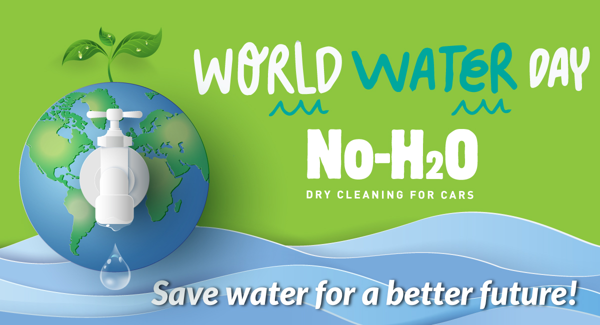 iwaterless's tweet photo. Today is World Water Day 💦 and it is one of our favorite days of the year! Did you know that a traditional car wash takes 35 gallons (132 liters) of fresh water to clean 1 car? Our process at No-H2O takes no water to clean 1 car! https://t.co/cgH21Fziuv