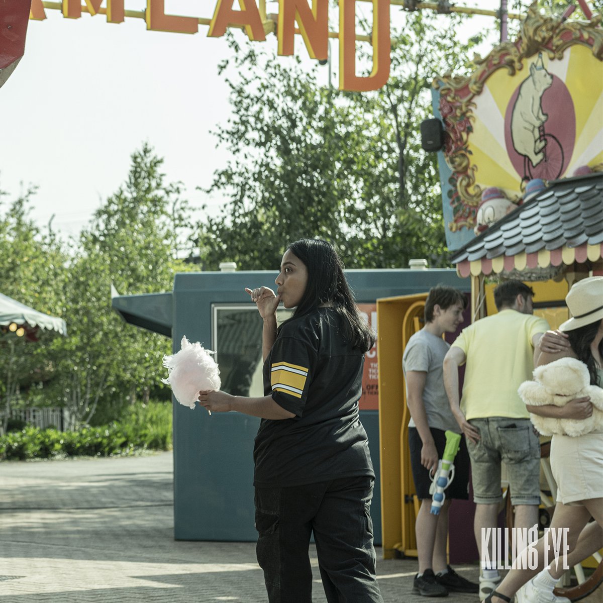 "Come on, show us your muscles." #KillingEve