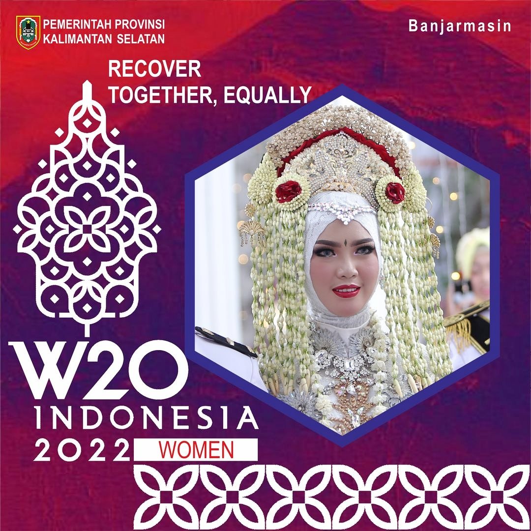 AlfiFR's tweet photo. Kalimantan Selatan maju sebagai Gerbang Ibukota Negara #w20kalsel #bergerak https://t.co/u8EpdVQHN8