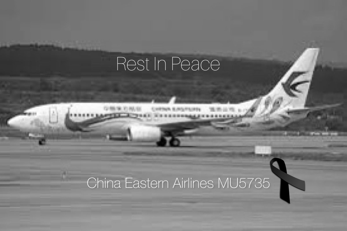 dscteecs's tweet photo. 我对中国东方航空MU5735航班失事感到非常难过，衷心向遇难者家属以及中国政府和人民表示哀悼。
I am very saddened by the news of the crash of China Eastern Airlines MU5735, and sincerely extend my condolences to the families of the victims, as well as the Chinese government and people. https://t.co/oKlRmLBHMh