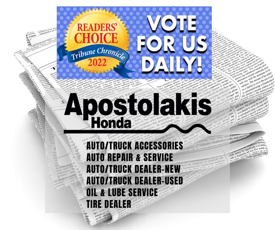 We're excited to be nominated in the <a href="/TribToday/">Tribune Chronicle</a>  "Best" for the following Auto categories:

*Auto/Truck Accessories
*Auto Repair &amp; Service
*Auto/Truck Dealer-New
*Auto/Truck Dealer-Used
*Oil &amp; Lube Service 
*Tire Dealer

You can vote daily through 3/31!
tribtoday.com/best