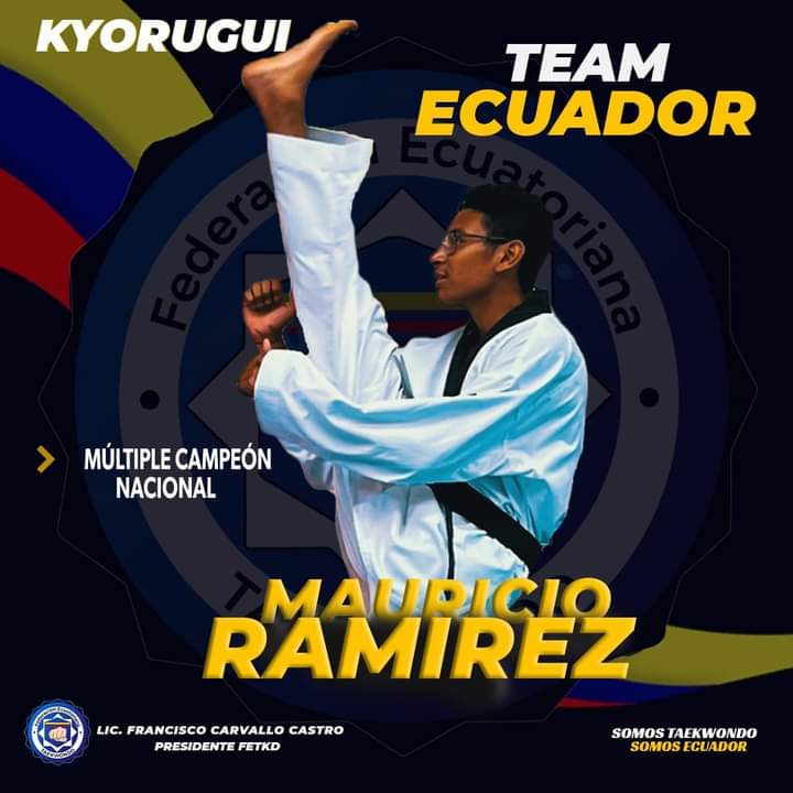 aso_tkd_pich's tweet photo. Ellos son los dos deportistas de Pichincha que participarán en los III Juegos Sudamericanos de la Juventud👏 https://t.co/VVjpVM5759