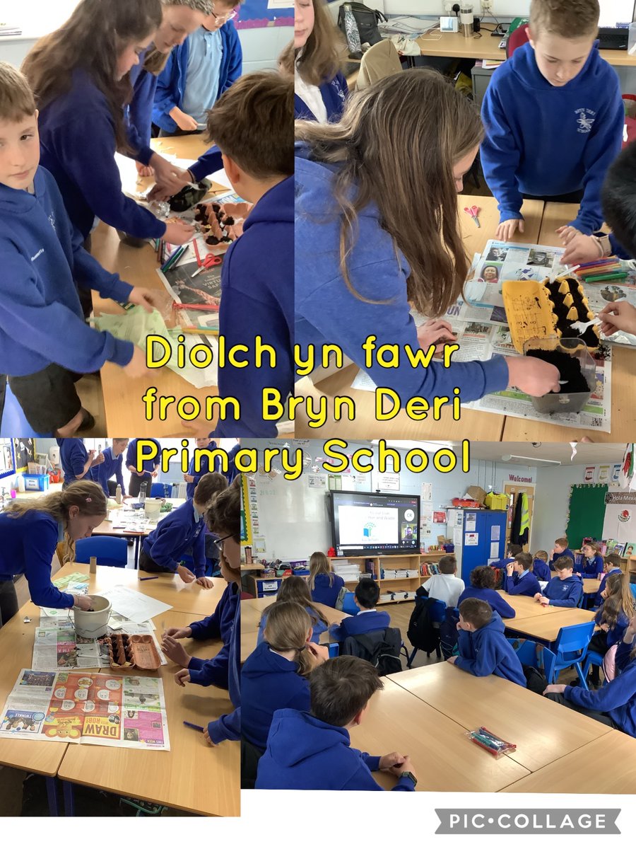 bdps_22's tweet photo. Thank you so much for a wonderful workshop. We especially enjoyed making our compost experiment! @brynderiprimary @bdps_eco @Keep_Wales_Tidy @KSBScotland https://t.co/frEOZcupF3