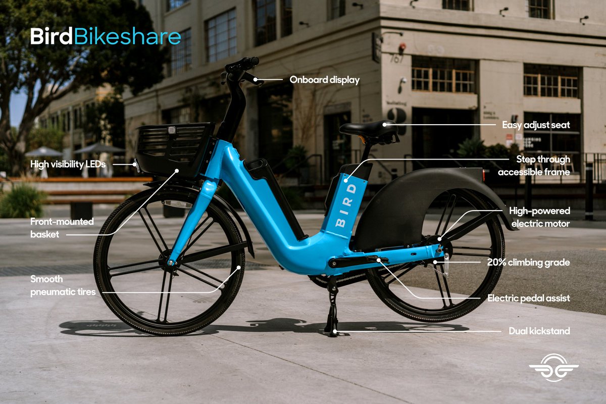 The <a href="/BirdRide/">Bird</a> E-bikes have launched! Look for 100 new blue beauties around downtown and beyond for your car-shunning mobility needs.
