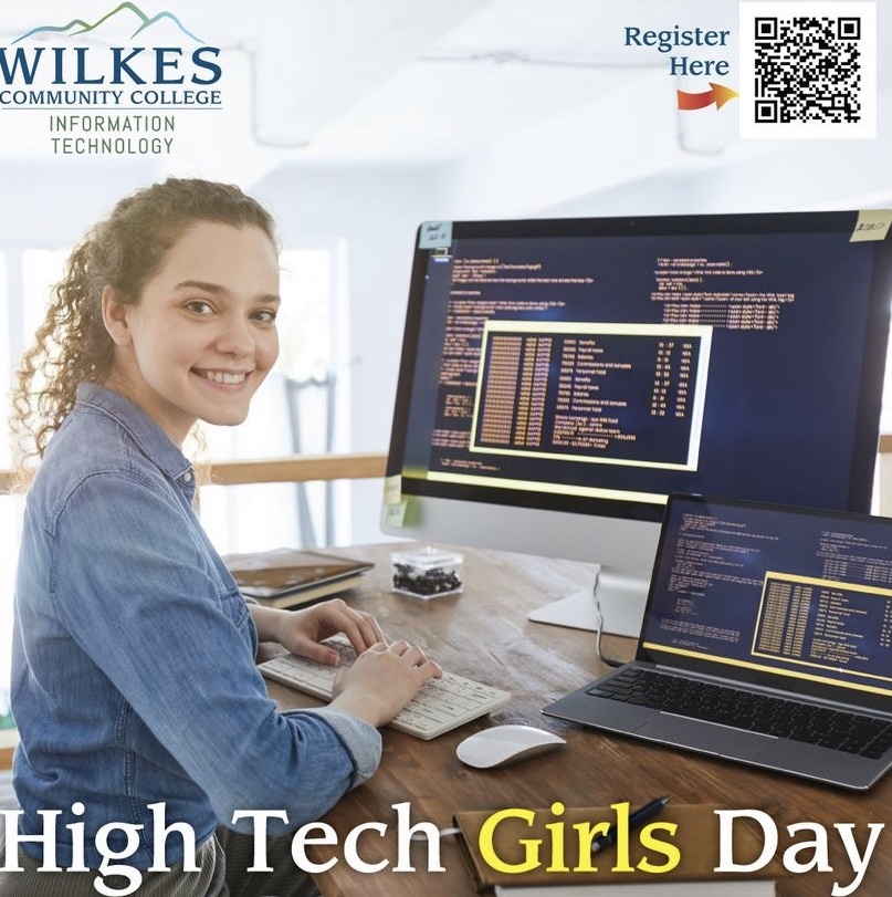 NCTechPaths's tweet photo. So cool. Learning how to code a webpage for MerleFest!
#nctechpaths #livetrainremain #hightechgirlsday #coding https://t.co/31JoAT5XrZ