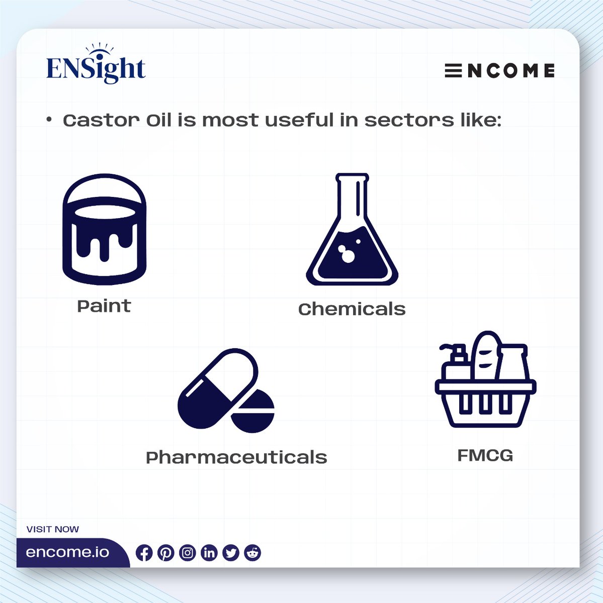 #ncdex is an online #commodity and #derivative exchange based in India. There are several commodities listed in NCDEX.
The exchange very recently permitted trading of refined #castoroil. 

#stockmarket #commodities #castoroil #stocks #commoditytrading #commoditymarkets #encome