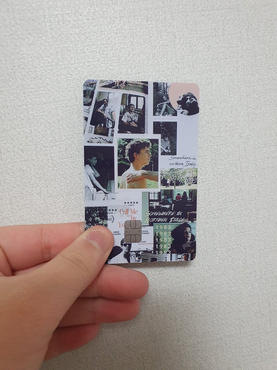 where__r__u's tweet photo. 나마네카드(@NamaneOfficial)에서 협찬받아 작성한 글 입니다.

💙계좌명은 아이디나 별칭으로 설정하여 입금 받기도 가능

💙페이 잔액은 충전 요청 기능을 통해 트친비 조르기도 가능

전 최애 영화인 '콜미바이유어네임' 장면을 삽입하여 만들었습니다. 실물이 훨씬 예뻐서 놀랐어요💙 
#나마네카드 https://t.co/kg4NE41i83