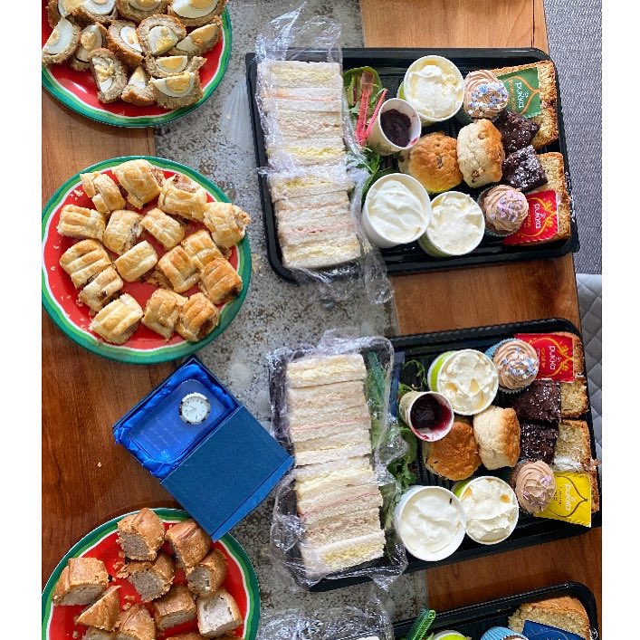 SJPsolicitors's tweet photo. A combined 50th birthday and retirement lunch party for Secretary Tanya who leaves is after more than 25 years hard graft. Enjoy every minute Tanya and thanks to Poppy’s Pantry for the spread! #sjpsolicitors #norfolksolicitors #locallawyers #hunstanton https://t.co/Gn33pYDIQy