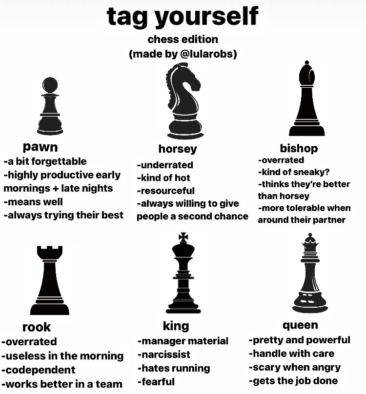 lula on X: Which one are you? ♟ #chess  / X