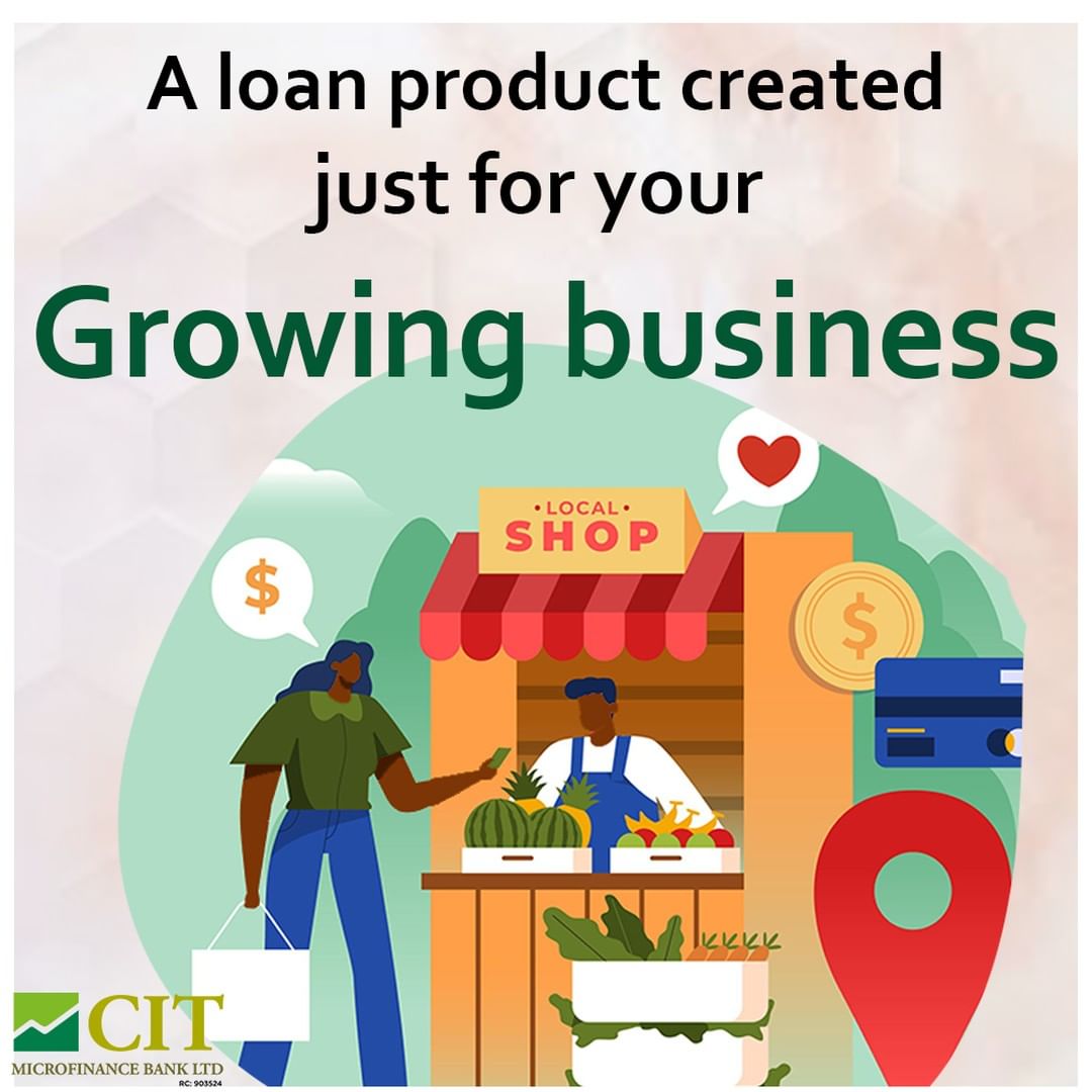CIGL_connect's tweet photo. The CIT SME loan was with you and your growing business in mind. Easily accessible and with competitive interest rates, this product will give your business the push it needs to get to the next level.
Send a DM to get started.

#CITMFB #SME #Loans #entrepreneur https://t.co/atuZB1RtOT