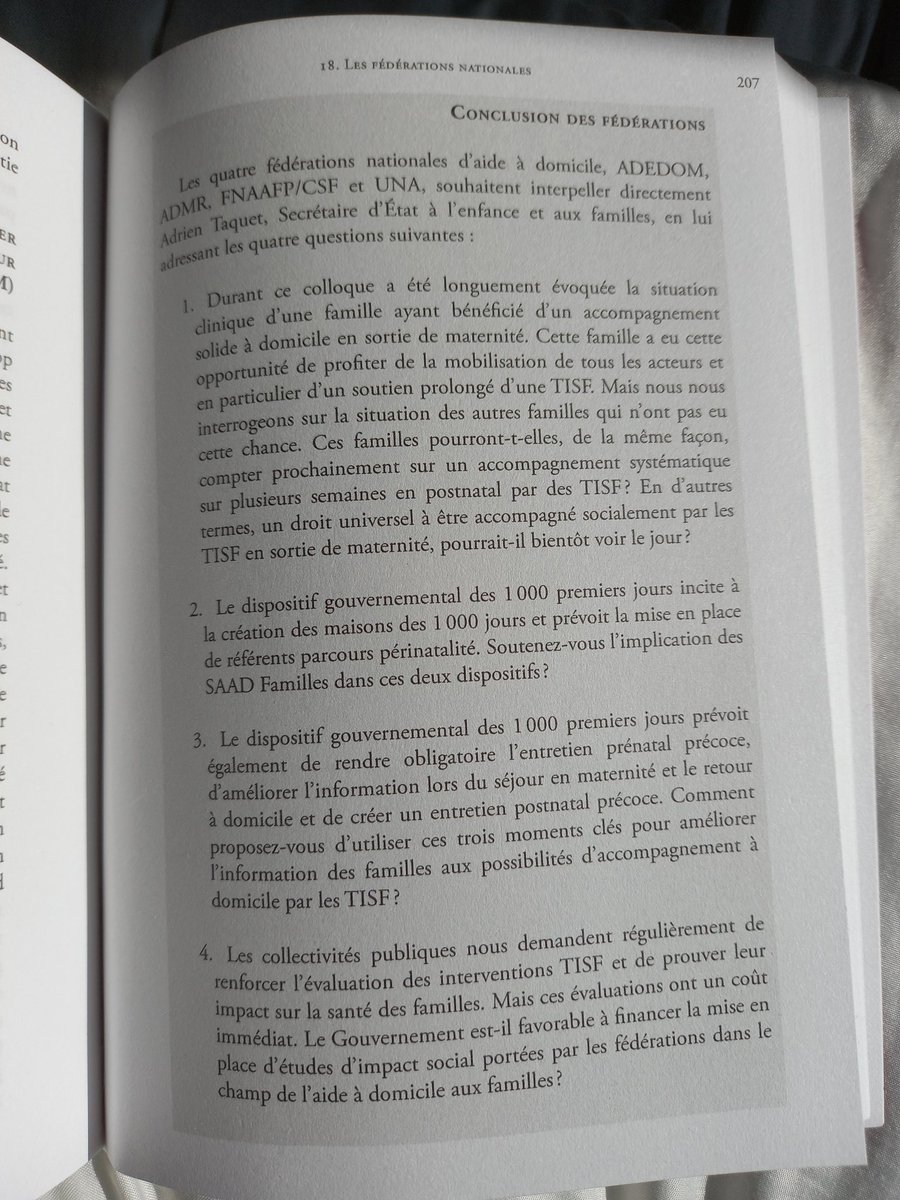jlclochard's tweet photo. @FNAAFP_CSF Ce livre revient sur la nécessité de développer l'aide à domicile aux familles, les services #tisf et l'accompagnement à la parentalité en  périnatalité. C'est un plaidoyer à l'attention des pouvoirs publics @AdrienTaquet #1000premiersjours @ADMRun @UNAdomicile @FedeAdedom https://t.co/xG3SaQmBfi