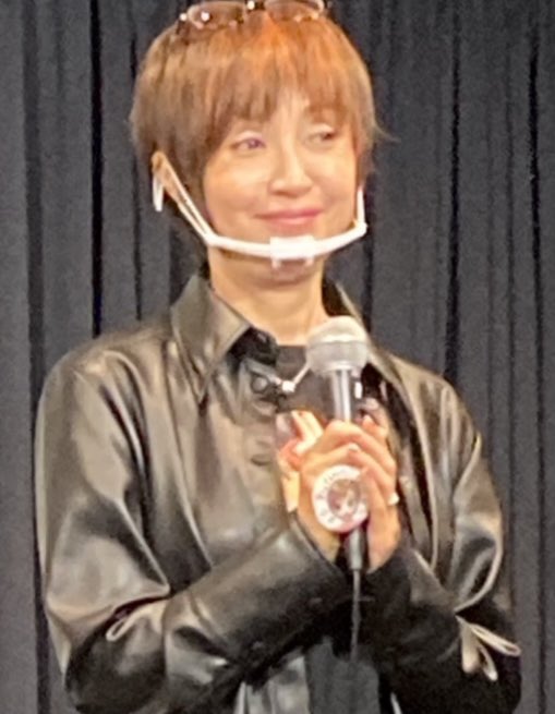 yumi_yumi0125's tweet photo. 昨日の🎥『ムーンライト・ダイナー』
舞台挨拶(第一弾)萩田博之さん、筒井巧さん、牧野美千子さん、萩原佐代子さんが登壇されました🌟

終始笑顔溢れるトークでしたが、劇中ではそのギャップが魅力的です✨🤗
＊25日まで上映＊
#シアターセブン
#神威杏次 https://t.co/GhKxhvKlnc