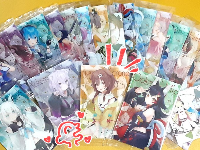 ばんごはんのかいだしついでにウエハースさがしにいったら うってたああああああああ ころちゃんでたよー🥐リプやDMありがとーございましたー!やったーやったよー!
#ホロライブウエハース #戌神ころね https://t.co/uUc43M1mWF 