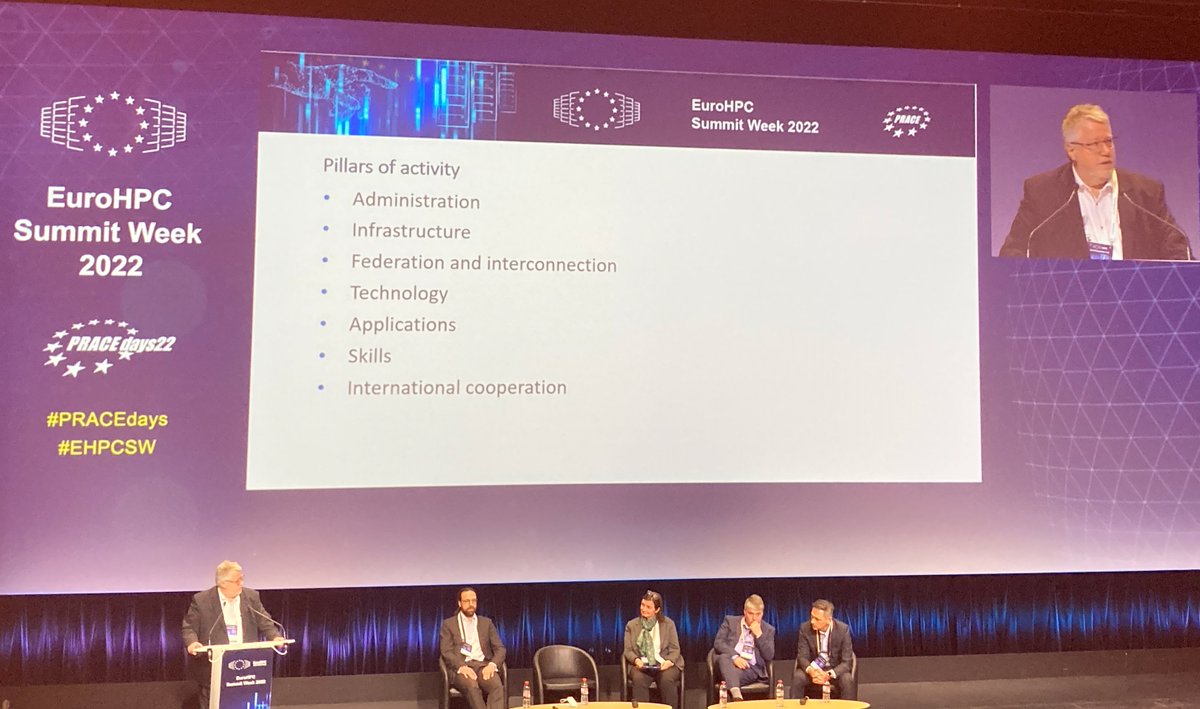 Genci_fr's tweet photo. #ChipsAct is central and very important to make efficient European digital #sovereignety via Herbert Seizel @EuroHPC_JU #EHPCSW #HPCQAI https://t.co/KLPgAuYpBD