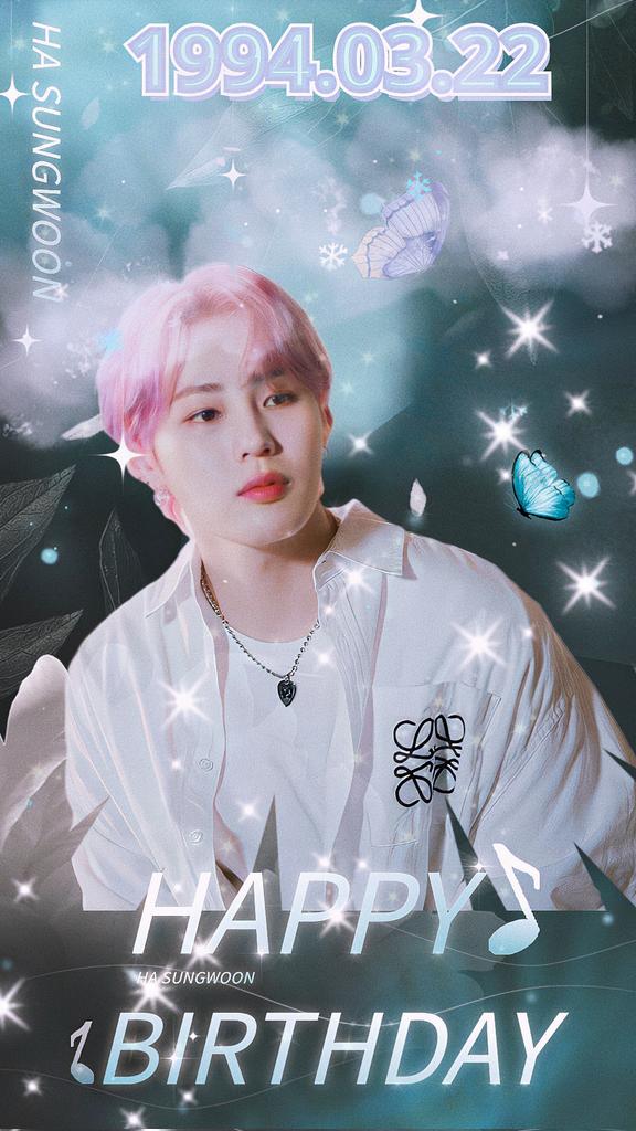 HAPPY SUNGWOON  DAY ♪♬
🍰＋🍓＝🎂ᵕ̈
<a href="/gooreumseng/">하성운</a>
#하성운 #HASUNGWOON #河成云 
#하늘소속_하성운_생일축하해 
#HASUNGWOON_HBD