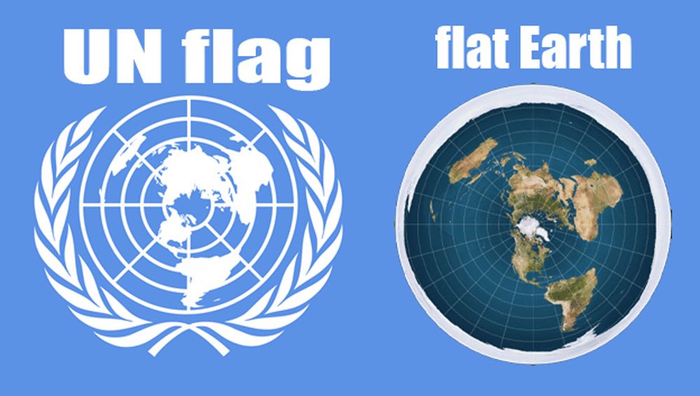 United world nation. Знак ООН плоская земля. Карта плоской земли на флаге ООН. НАСА карта плоской земли.
